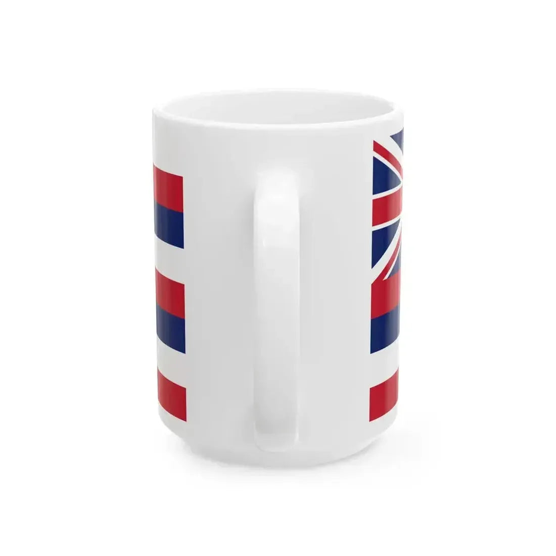 Flag of Hawaii 1896 (United States) White Coffee Mug - Go Mug Yourself