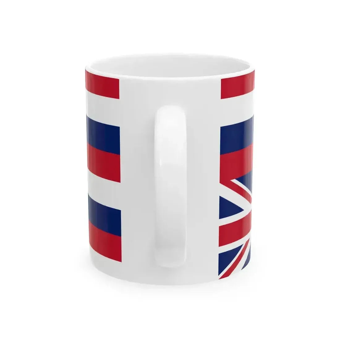 Flag of Hawaii Hawaiian sovereignty (United States) White Coffee Mug - Go Mug Yourself