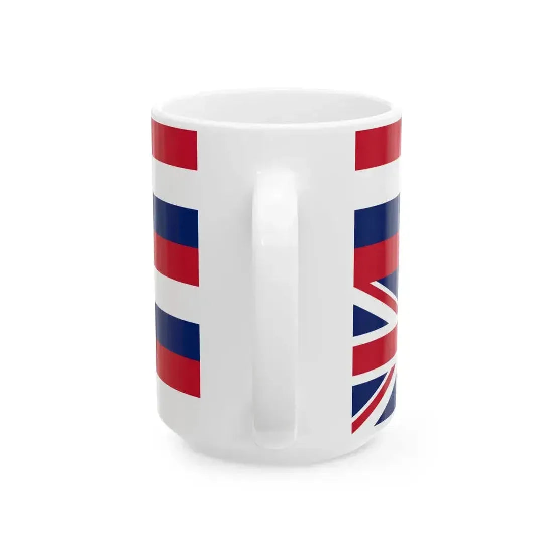 Flag of Hawaii Hawaiian sovereignty (United States) White Coffee Mug - Go Mug Yourself