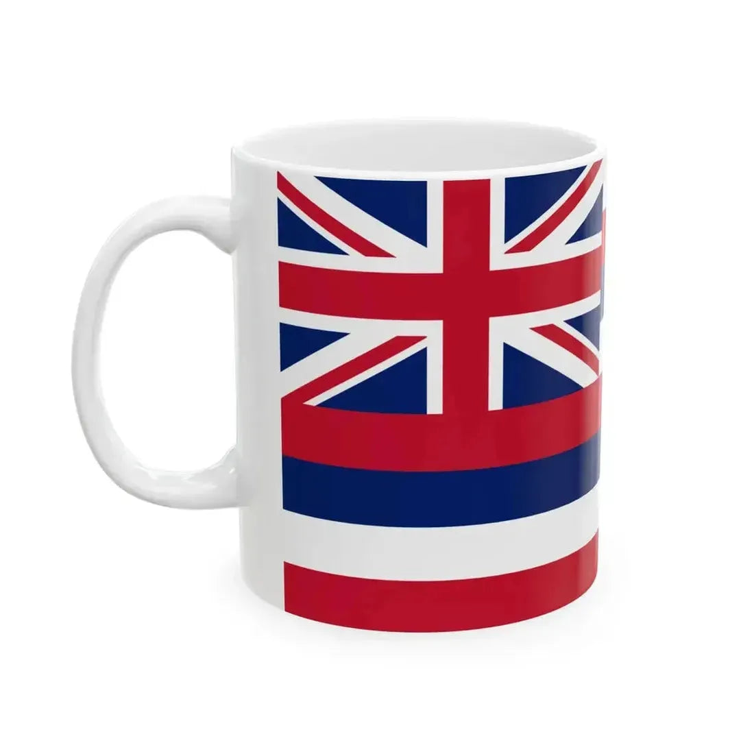 Flag of Hawaii (United States) White Coffee Mug - Go Mug Yourself