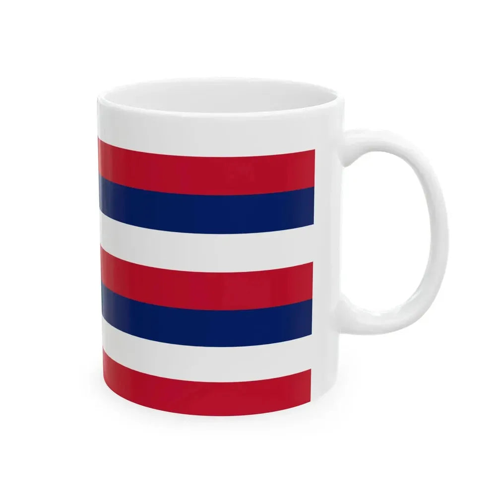 Flag of Hawaii (United States) White Coffee Mug - Go Mug Yourself