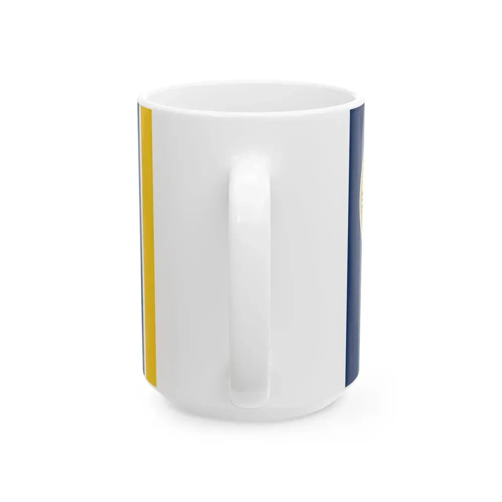 Flag of Hawkins County Tennessee (United States) White Coffee Mug - Go Mug Yourself