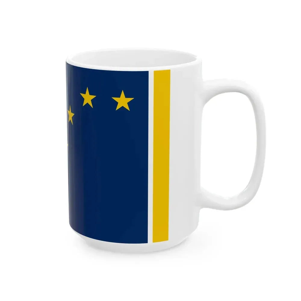 Flag of Hawkins County Tennessee (United States) White Coffee Mug - Go Mug Yourself