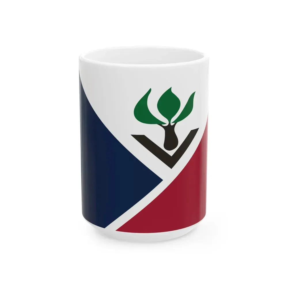 Flag of Hazelwood Missouri (United States) White Coffee Mug 15oz - Go Mug Yourself