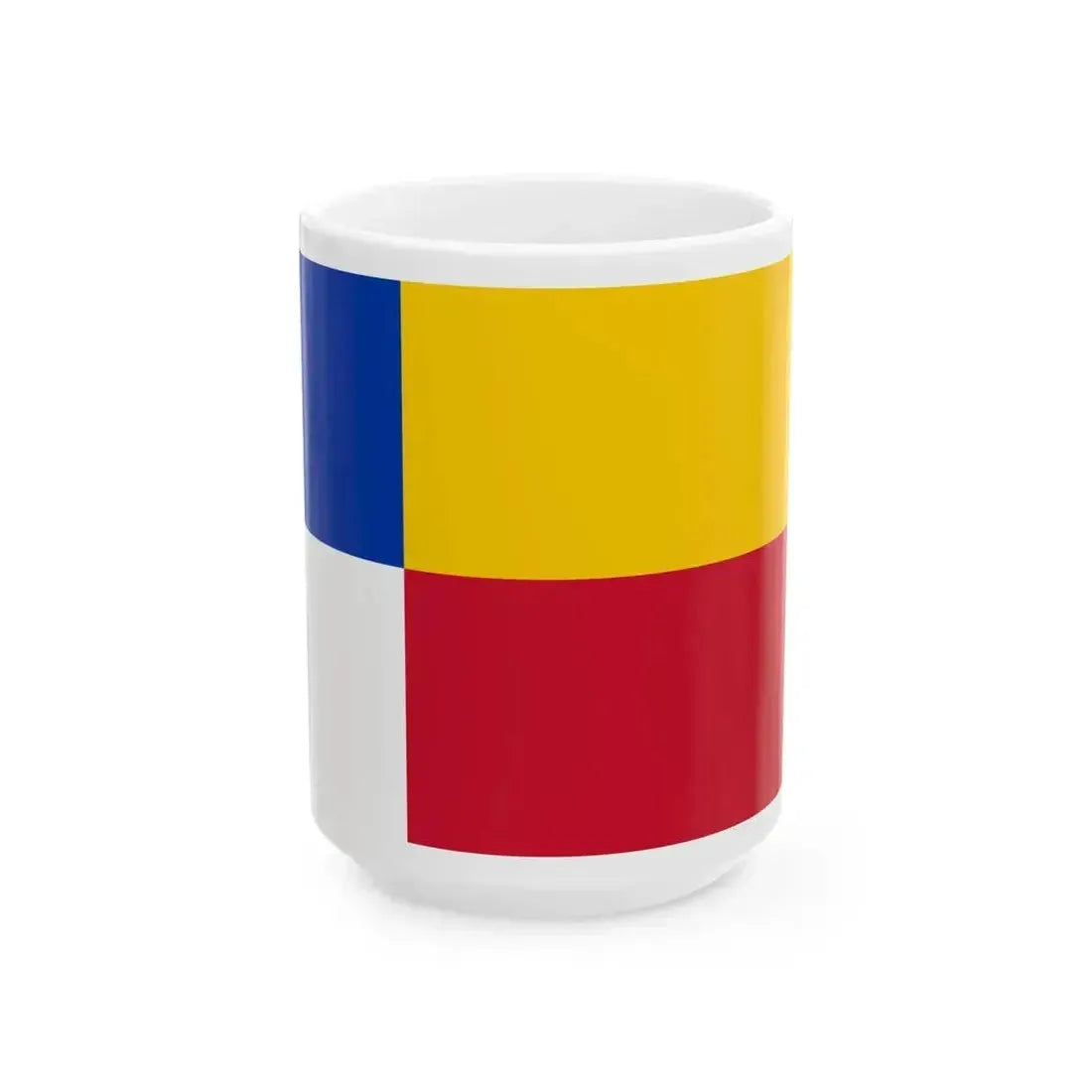 Flag of Heerde (Netherlands) White Coffee Mug 15oz - Go Mug Yourself