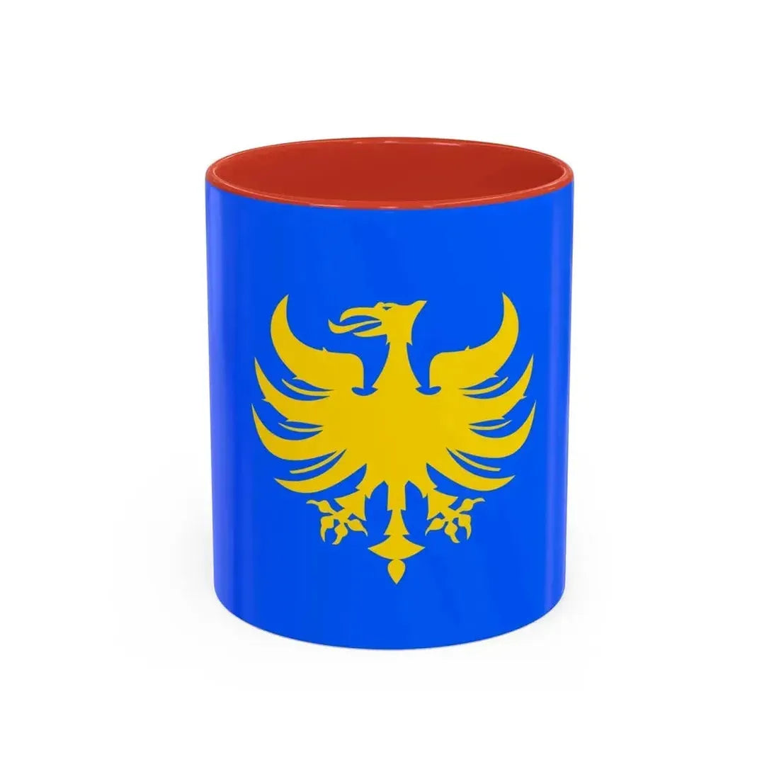 Flag of Heerlen a city in the south of the province of Limburg Netherlands - Accent Coffee Mug 11oz Red - Go Mug Yourself