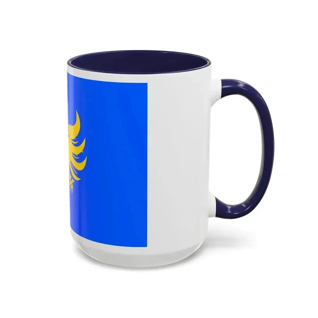 Flag of Heerlen a city in the south of the province of Limburg Netherlands - Accent Coffee Mug - Go Mug Yourself
