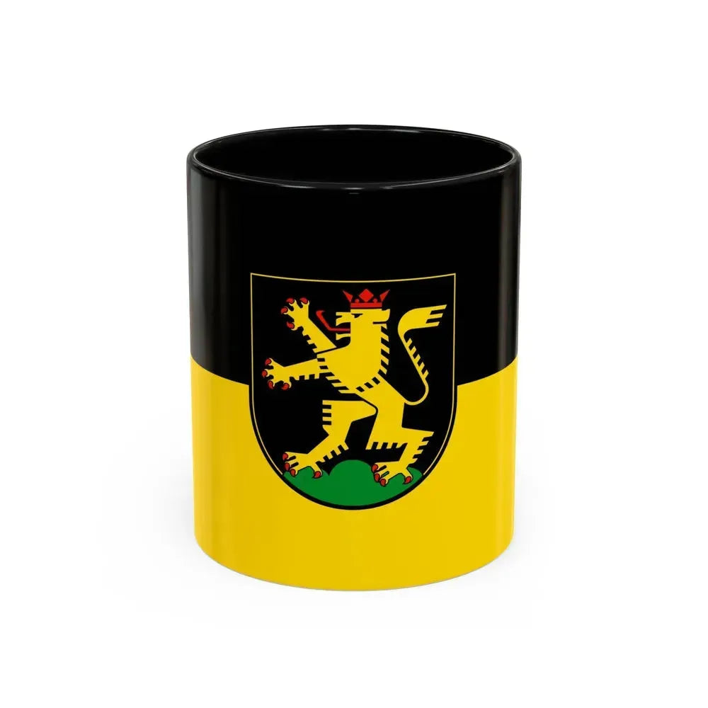 Flag of Heidelberg Germany - Accent Coffee Mug 11oz Black - Go Mug Yourself
