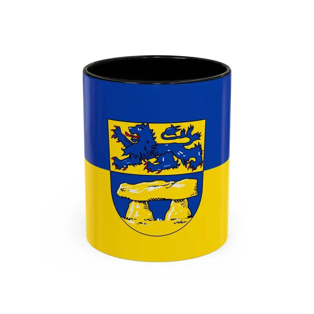 Flag of Heidkreis Germany - Accent Coffee Mug 11oz Black - Go Mug Yourself