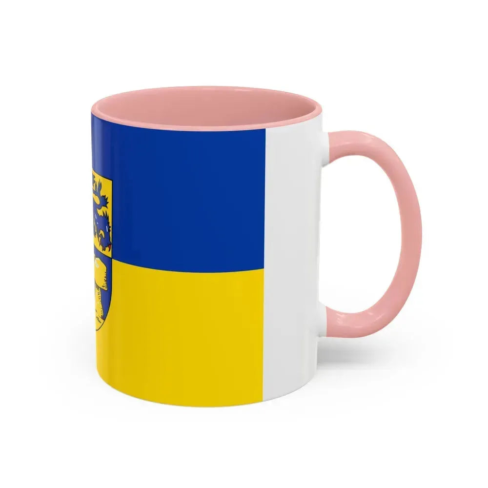 Flag of Heidkreis Germany - Accent Coffee Mug - Go Mug Yourself
