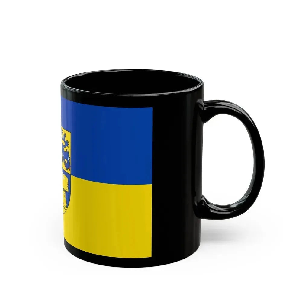 Flag of Heidkreis Germany - Black Coffee Mug - Go Mug Yourself