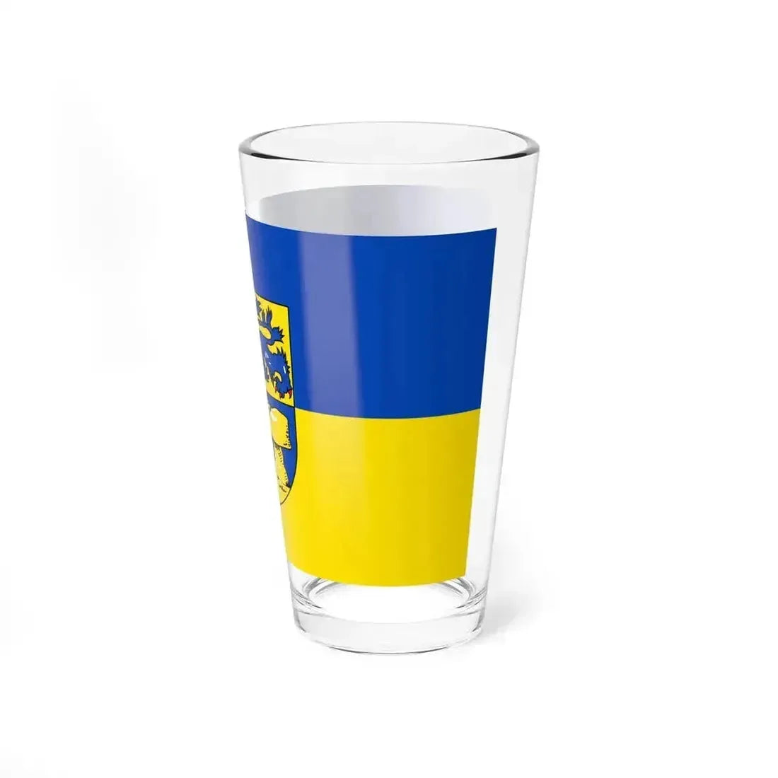 Flag of Heidkreis Germany - Pint Glass 16oz - Go Mug Yourself