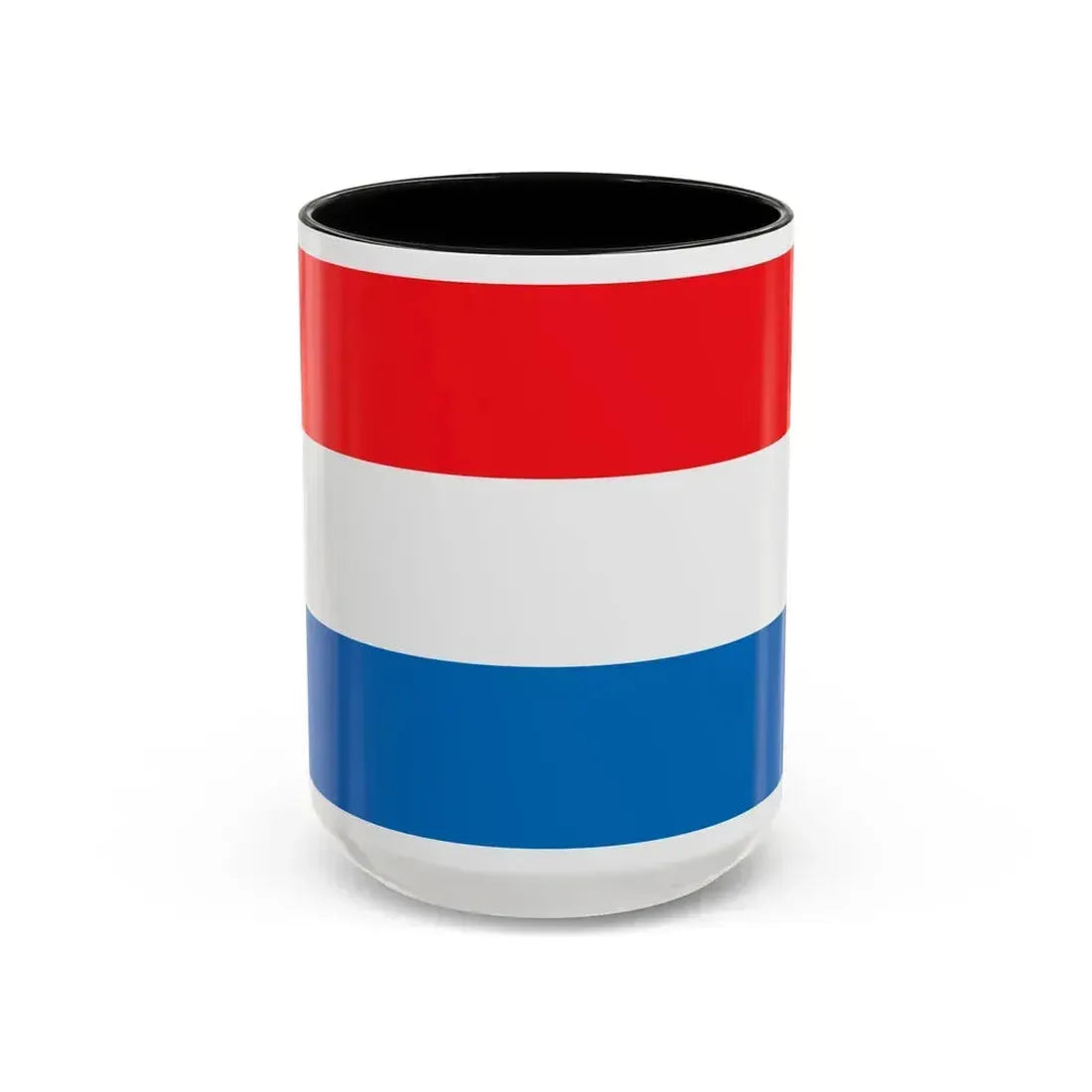 Flag of Heilbronn 2 Germany - Accent Coffee Mug 15oz Black - Go Mug Yourself