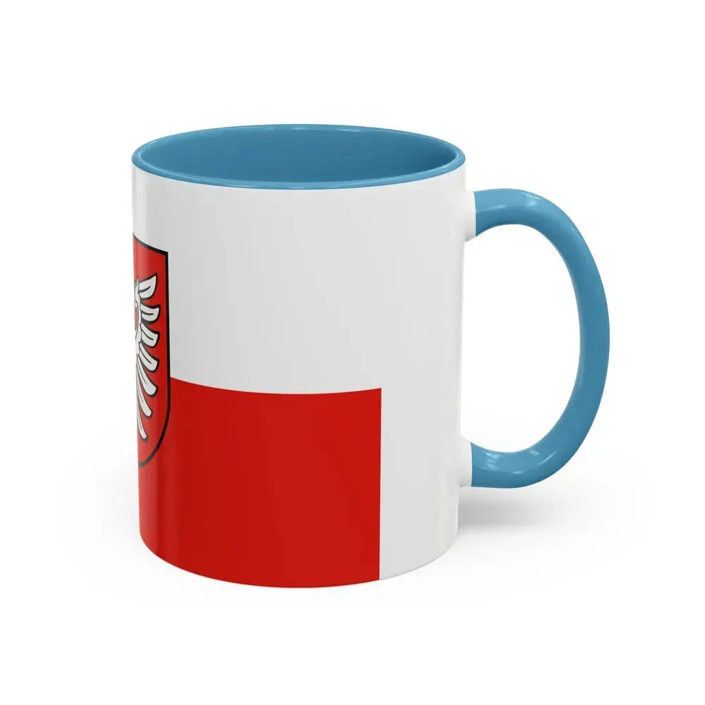 Flag of Heilbronn Germany - Accent Coffee Mug - Go Mug Yourself