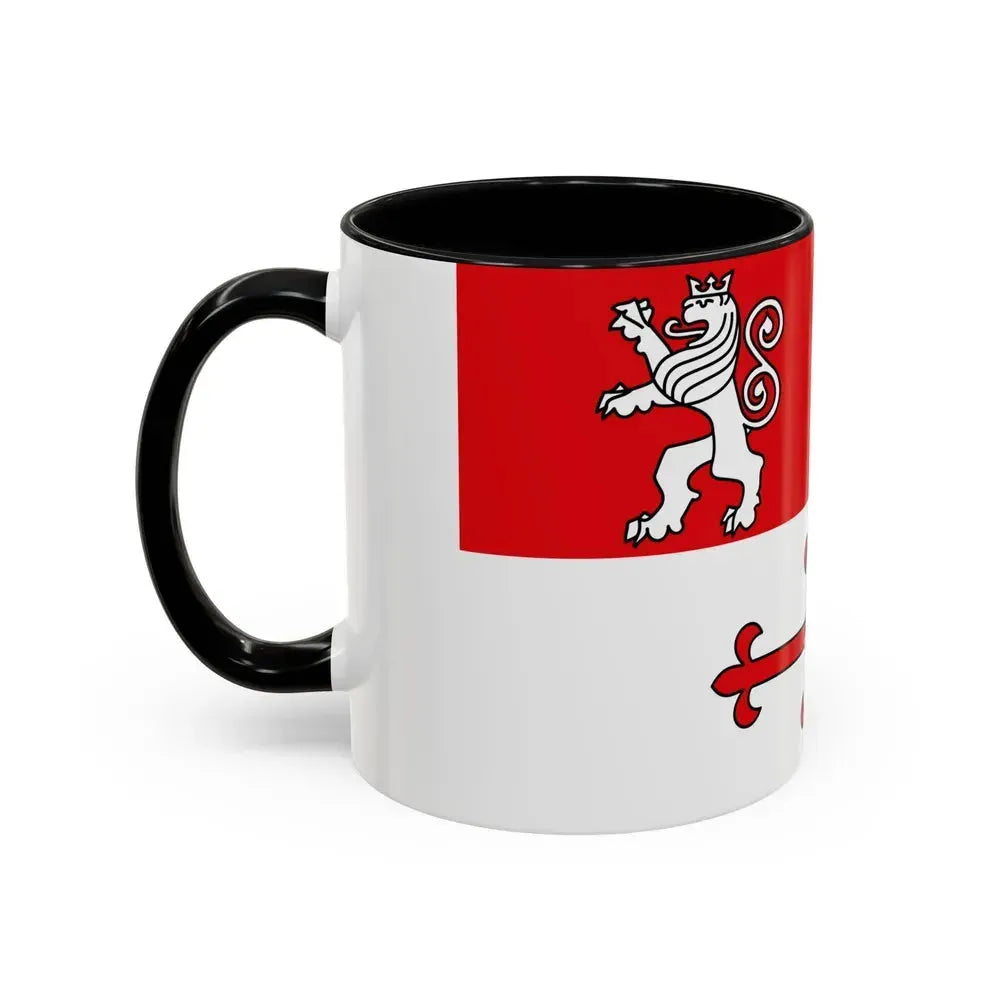 Flag of Heinsberg Germany - Accent Coffee Mug - Go Mug Yourself