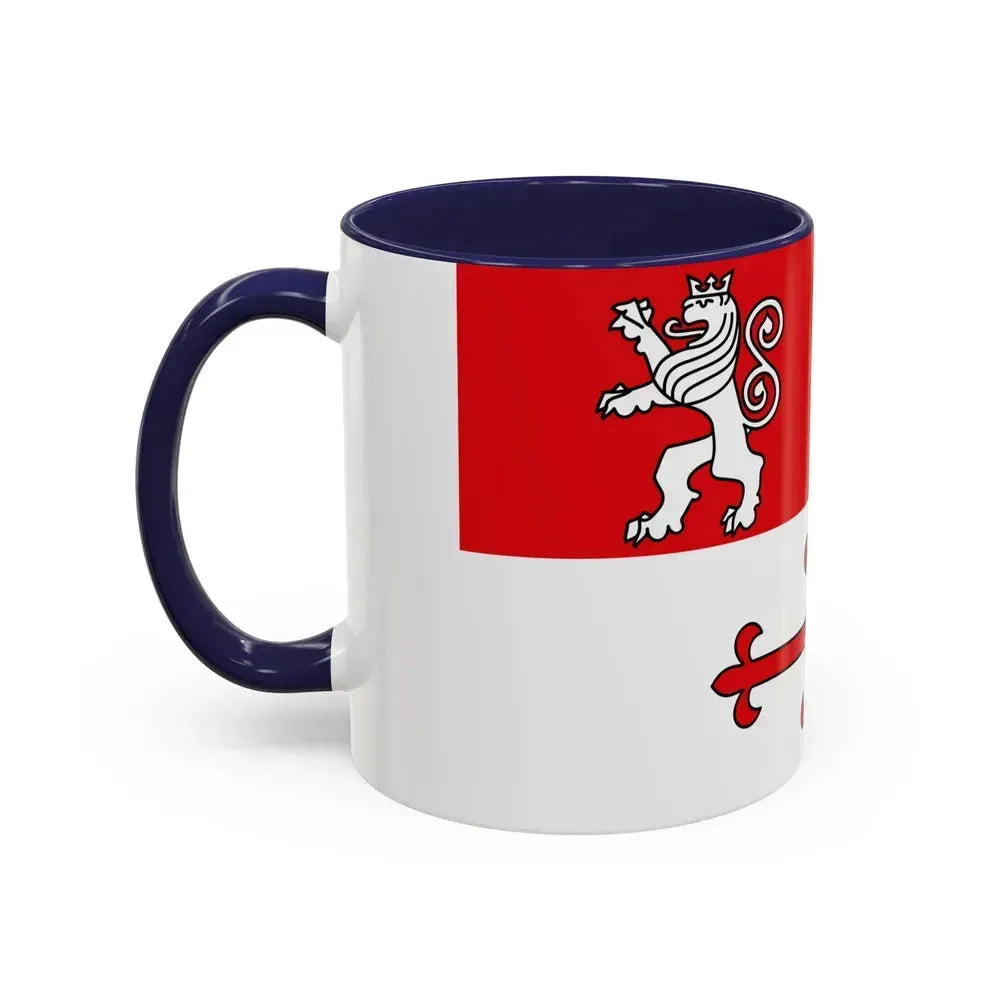 Flag of Heinsberg Germany - Accent Coffee Mug - Go Mug Yourself
