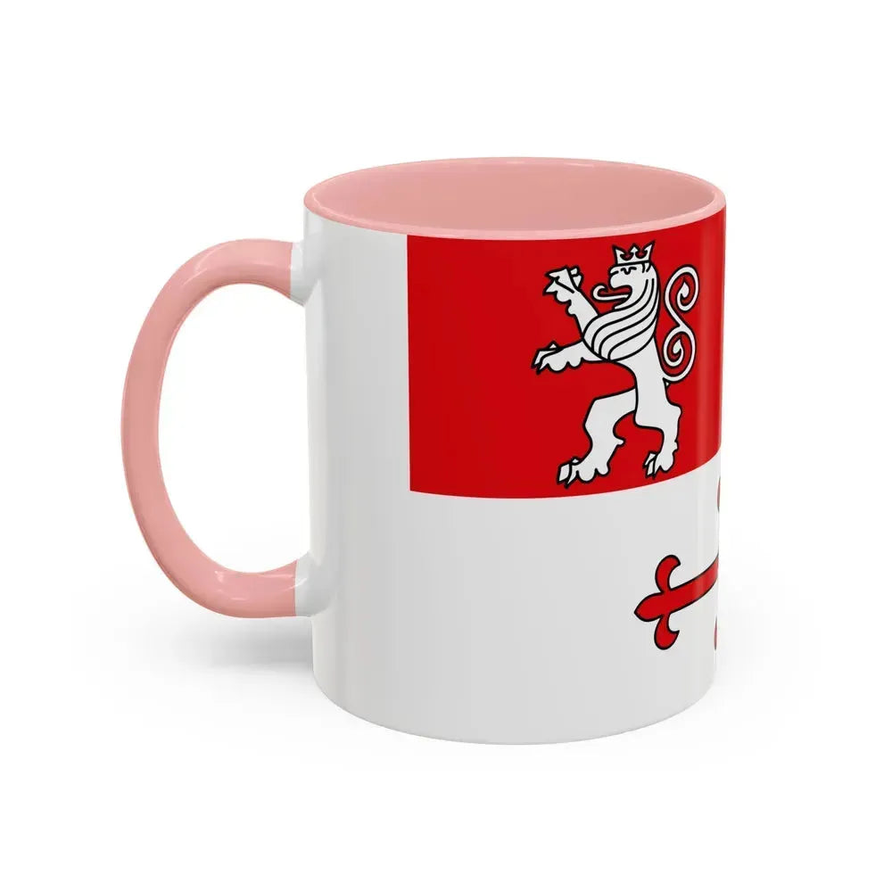 Flag of Heinsberg Germany - Accent Coffee Mug - Go Mug Yourself