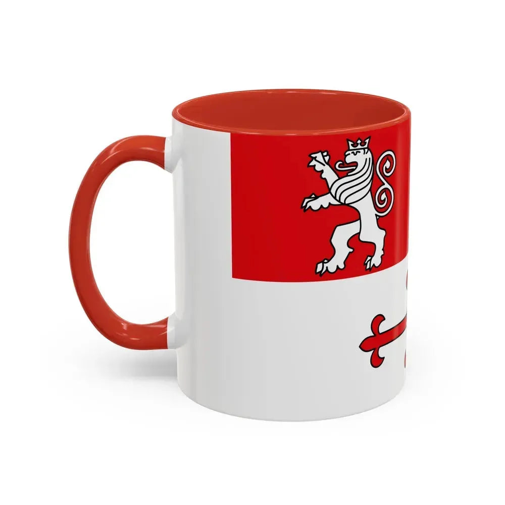 Flag of Heinsberg Germany - Accent Coffee Mug - Go Mug Yourself