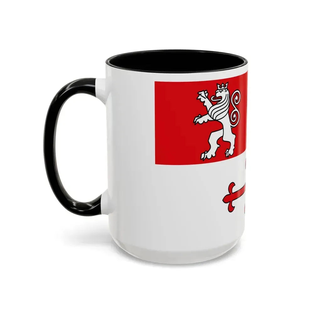 Flag of Heinsberg Germany - Accent Coffee Mug - Go Mug Yourself