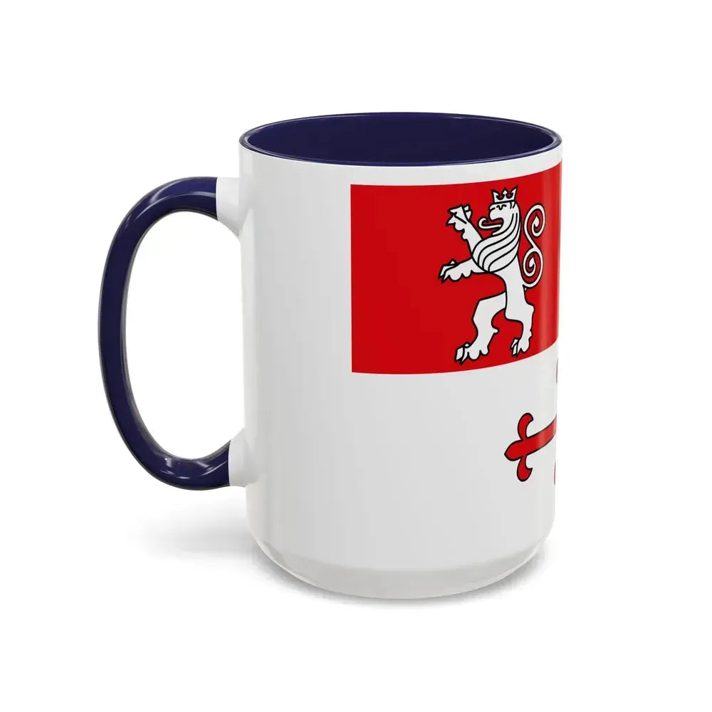 Flag of Heinsberg Germany - Accent Coffee Mug - Go Mug Yourself