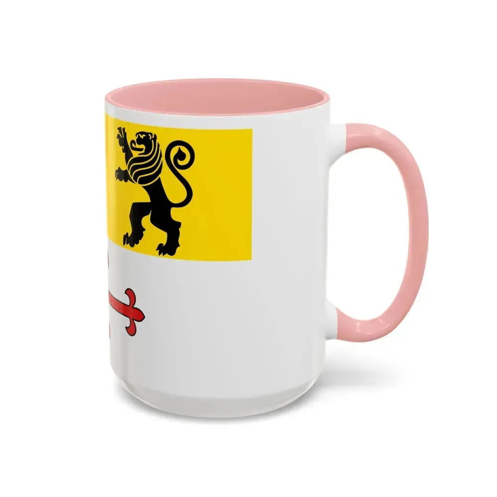 Flag of Heinsberg Germany - Accent Coffee Mug - Go Mug Yourself