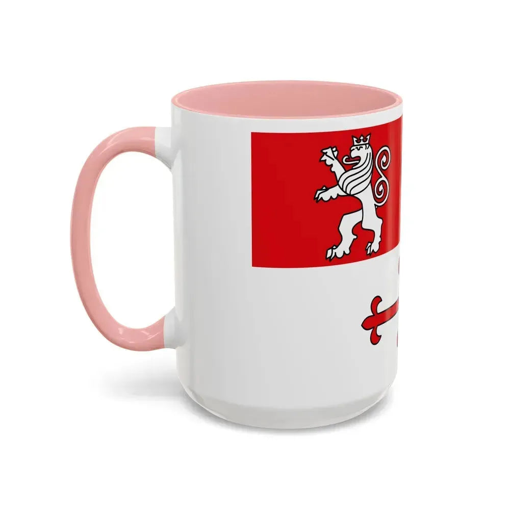 Flag of Heinsberg Germany - Accent Coffee Mug - Go Mug Yourself