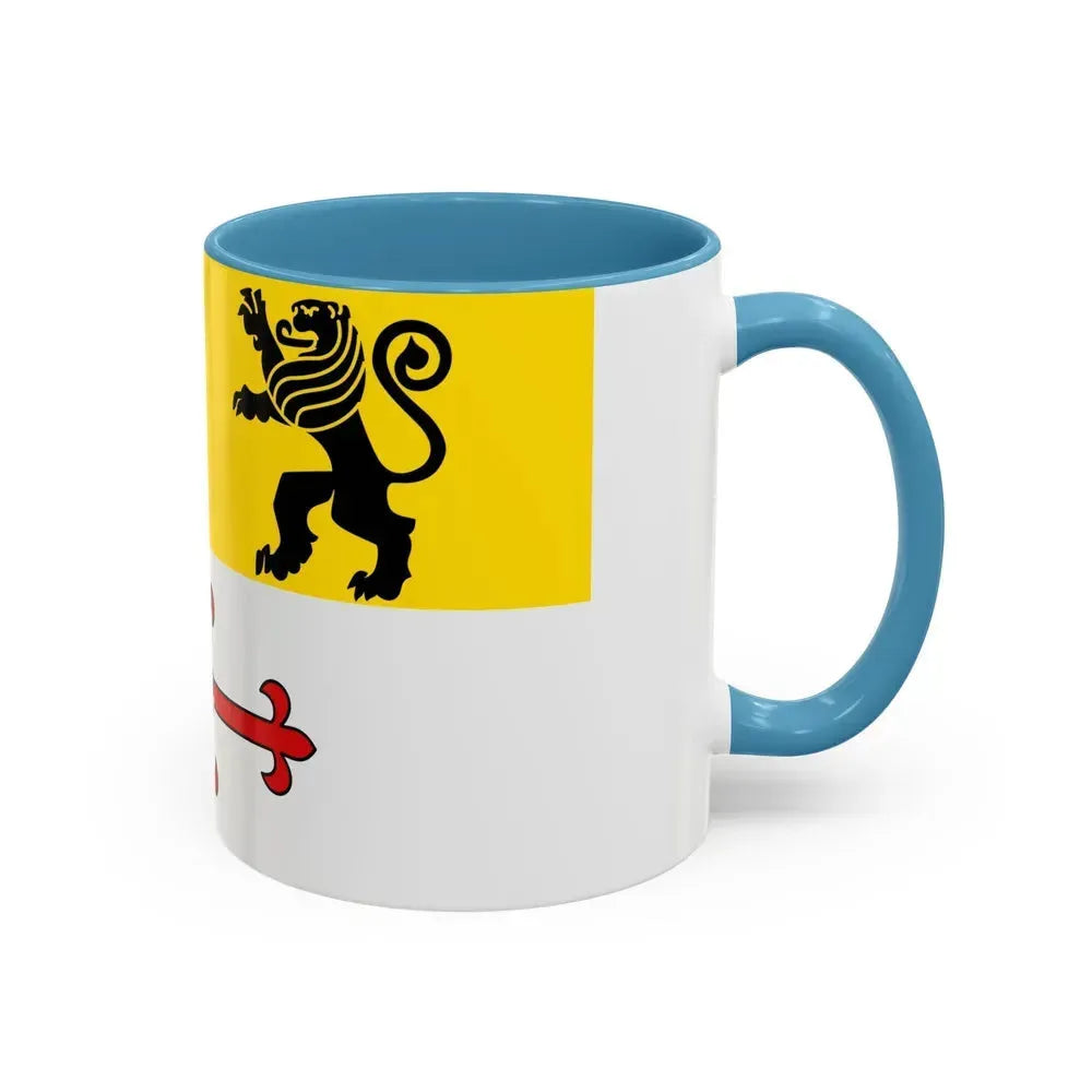 Flag of Heinsberg Germany - Accent Coffee Mug - Go Mug Yourself