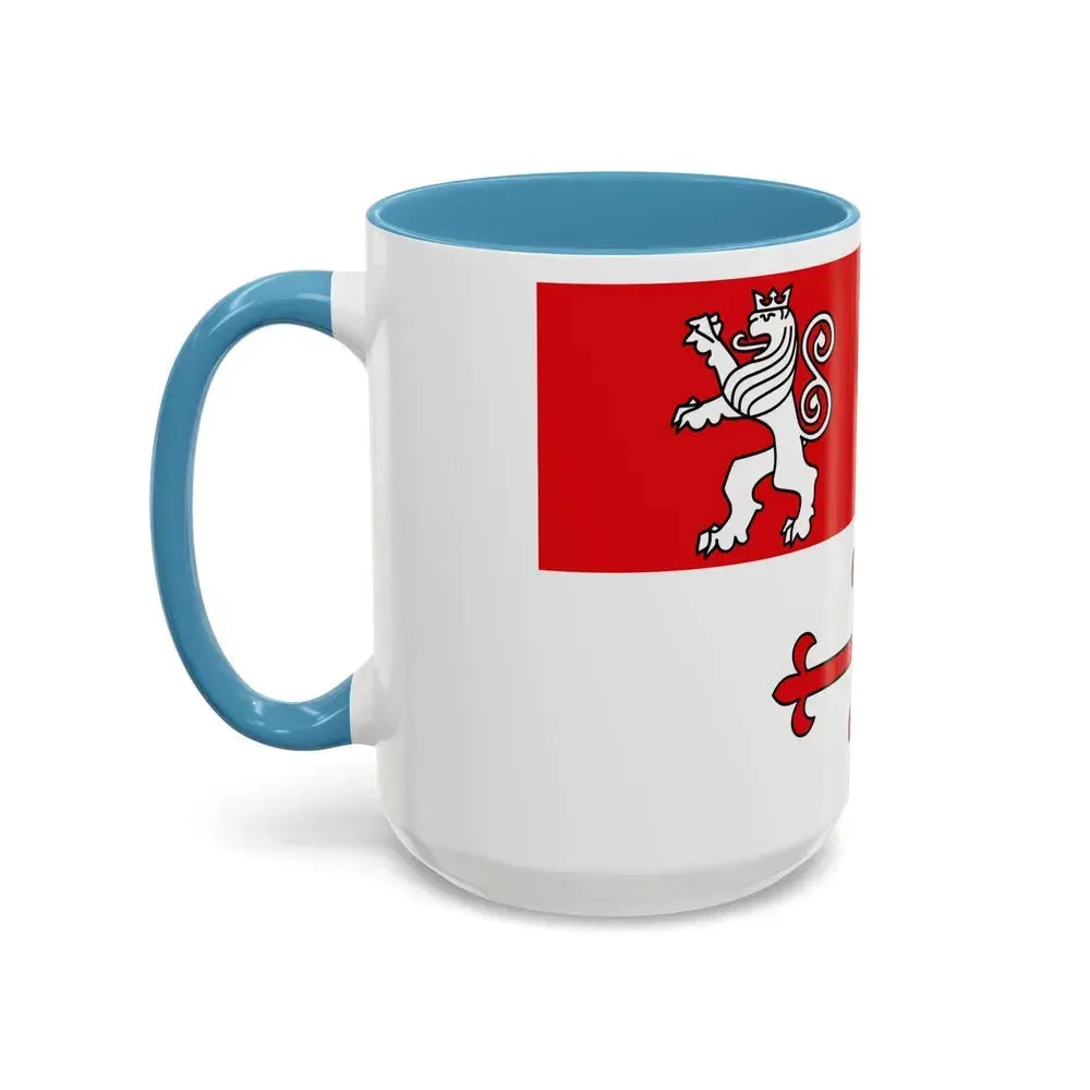 Flag of Heinsberg Germany - Accent Coffee Mug - Go Mug Yourself
