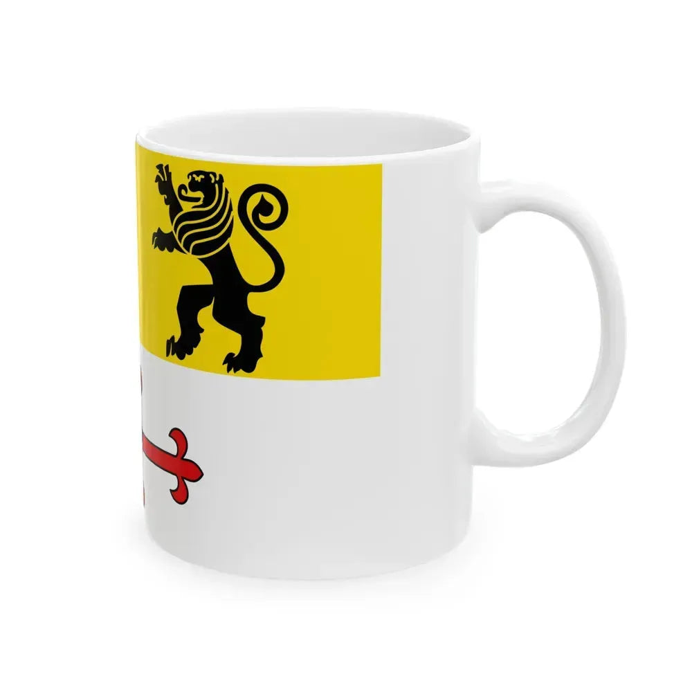 Flag of Heinsberg Germany - White Coffee Mug - Go Mug Yourself