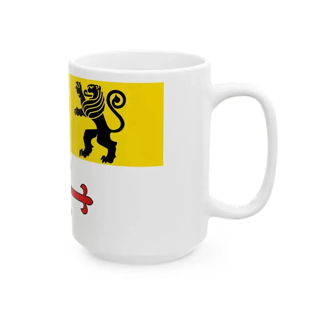 Flag of Heinsberg Germany - White Coffee Mug - Go Mug Yourself