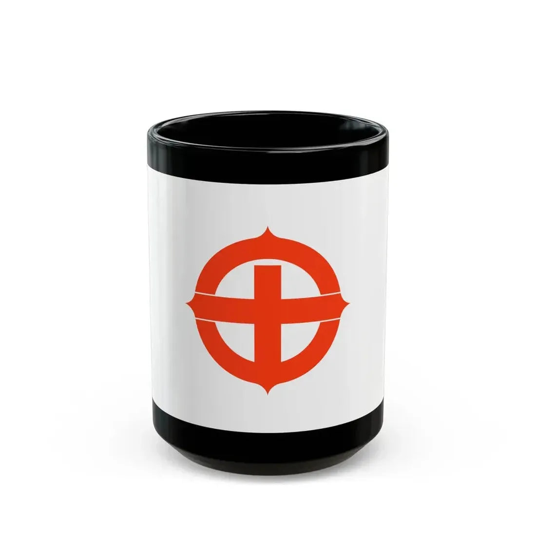 Flag of Hekinan Japan - Black Coffee Mug 15oz - Go Mug Yourself