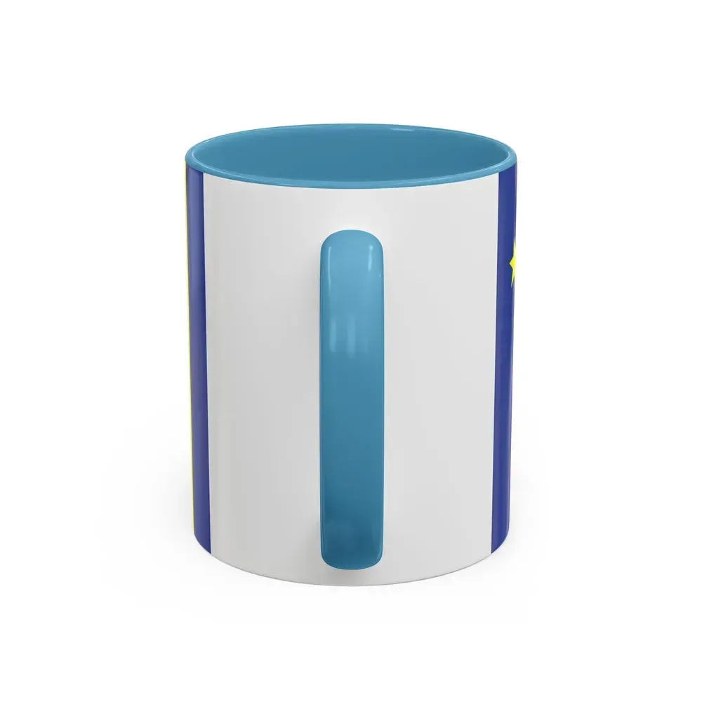 Flag of Hel Poland - Accent Coffee Mug - Go Mug Yourself