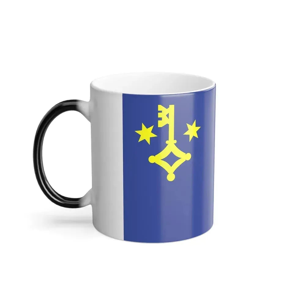 Flag of Hel Poland - Color Changing Coffee Mug - Go Mug Yourself