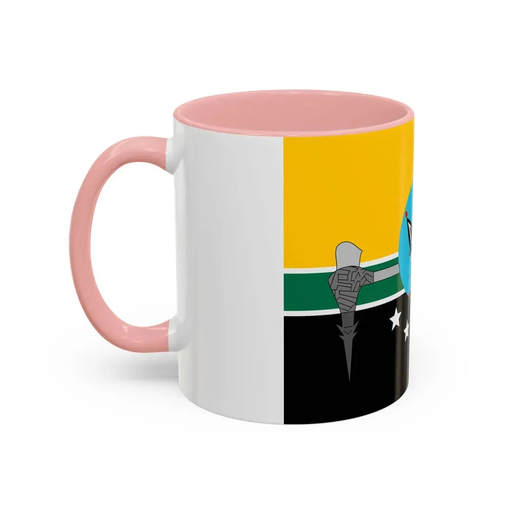 Flag of Hela Papa New Guinea - Accent Coffee Mug - Go Mug Yourself