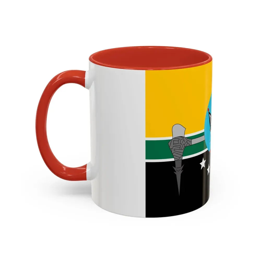 Flag of Hela Papa New Guinea - Accent Coffee Mug - Go Mug Yourself