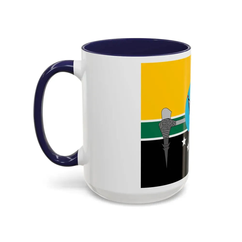 Flag of Hela Papa New Guinea - Accent Coffee Mug - Go Mug Yourself
