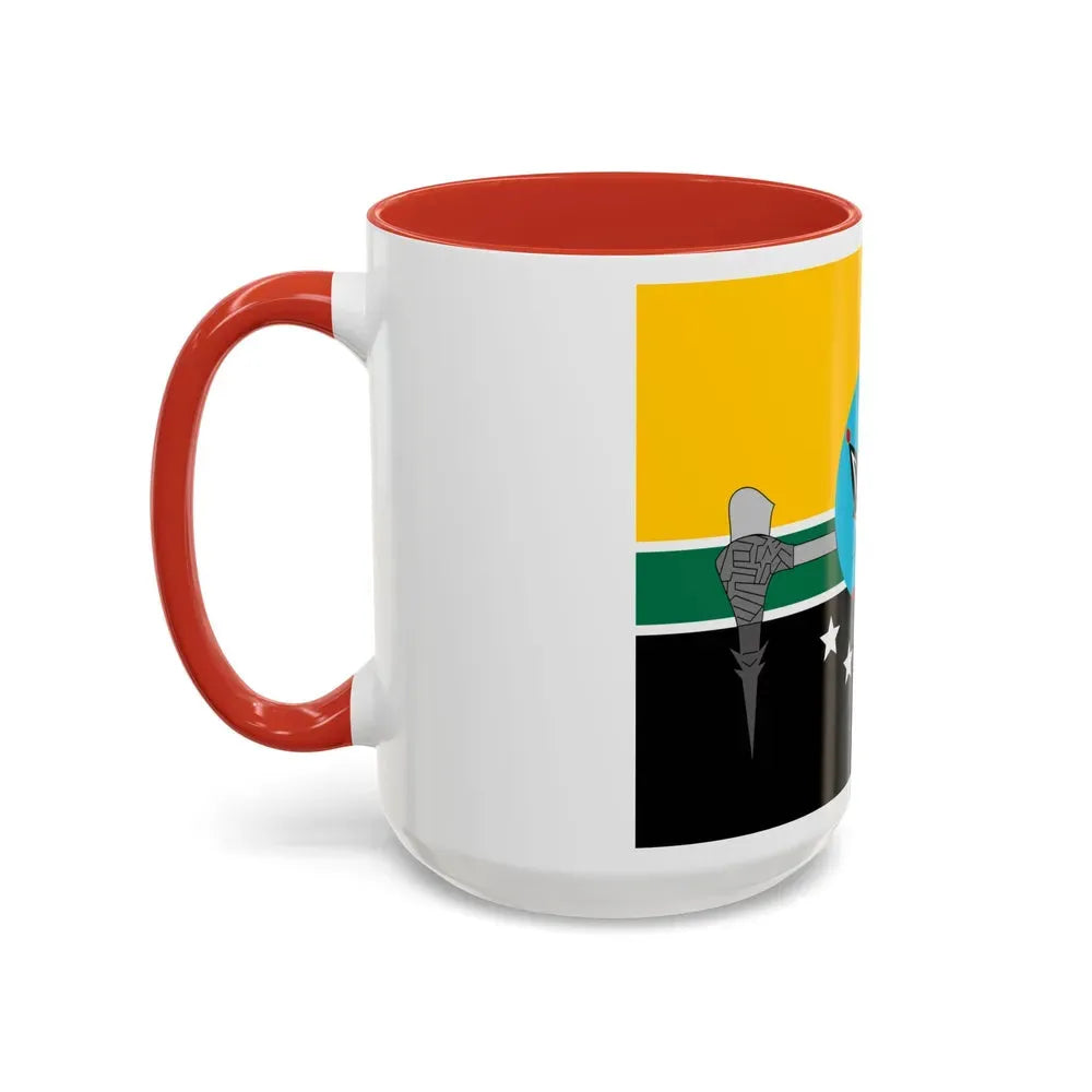 Flag of Hela Papa New Guinea - Accent Coffee Mug - Go Mug Yourself