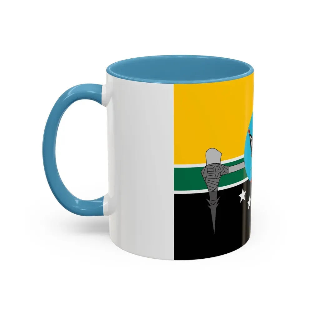 Flag of Hela Papa New Guinea - Accent Coffee Mug - Go Mug Yourself