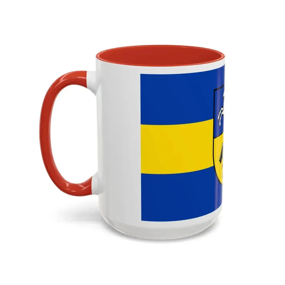 Flag of Helmstedt Germany - Accent Coffee Mug - Go Mug Yourself