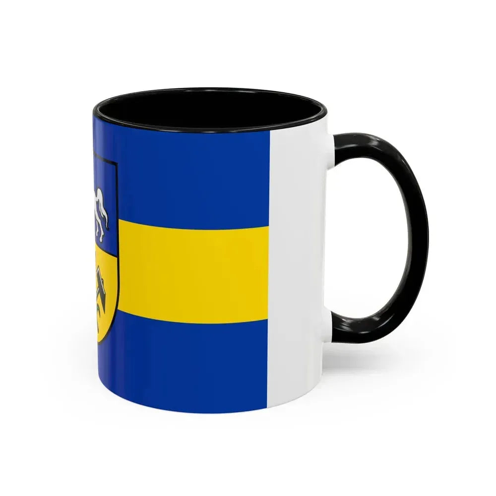 Flag of Helmstedt Germany - Accent Coffee Mug - Go Mug Yourself