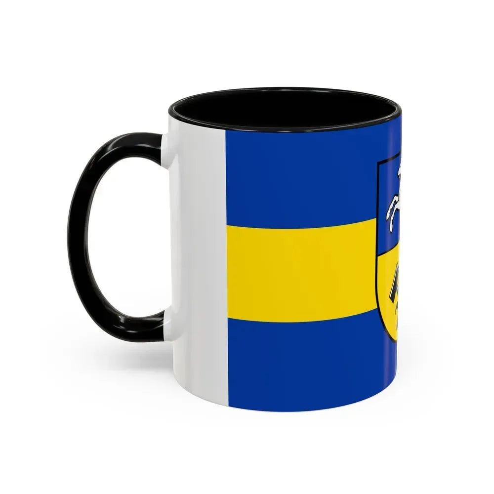Flag of Helmstedt Germany - Accent Coffee Mug - Go Mug Yourself