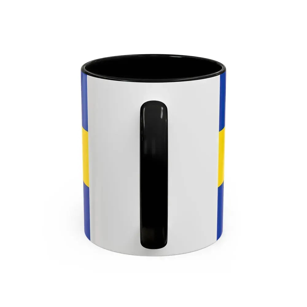 Flag of Helmstedt Germany - Accent Coffee Mug - Go Mug Yourself