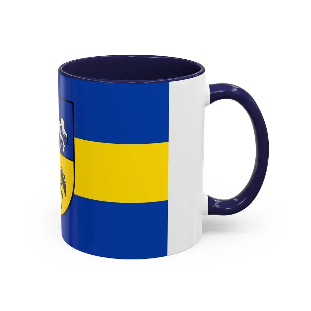 Flag of Helmstedt Germany - Accent Coffee Mug - Go Mug Yourself