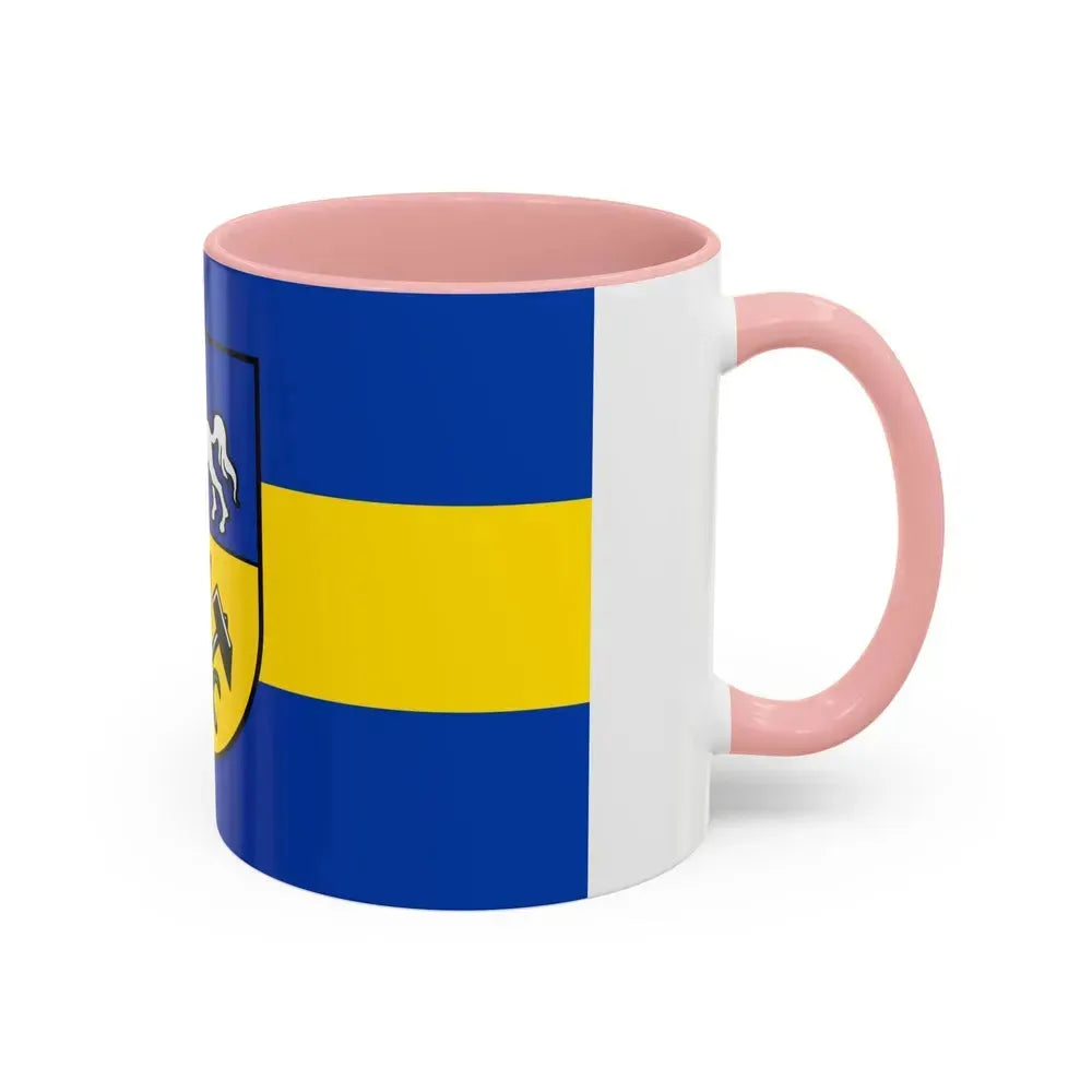 Flag of Helmstedt Germany - Accent Coffee Mug - Go Mug Yourself