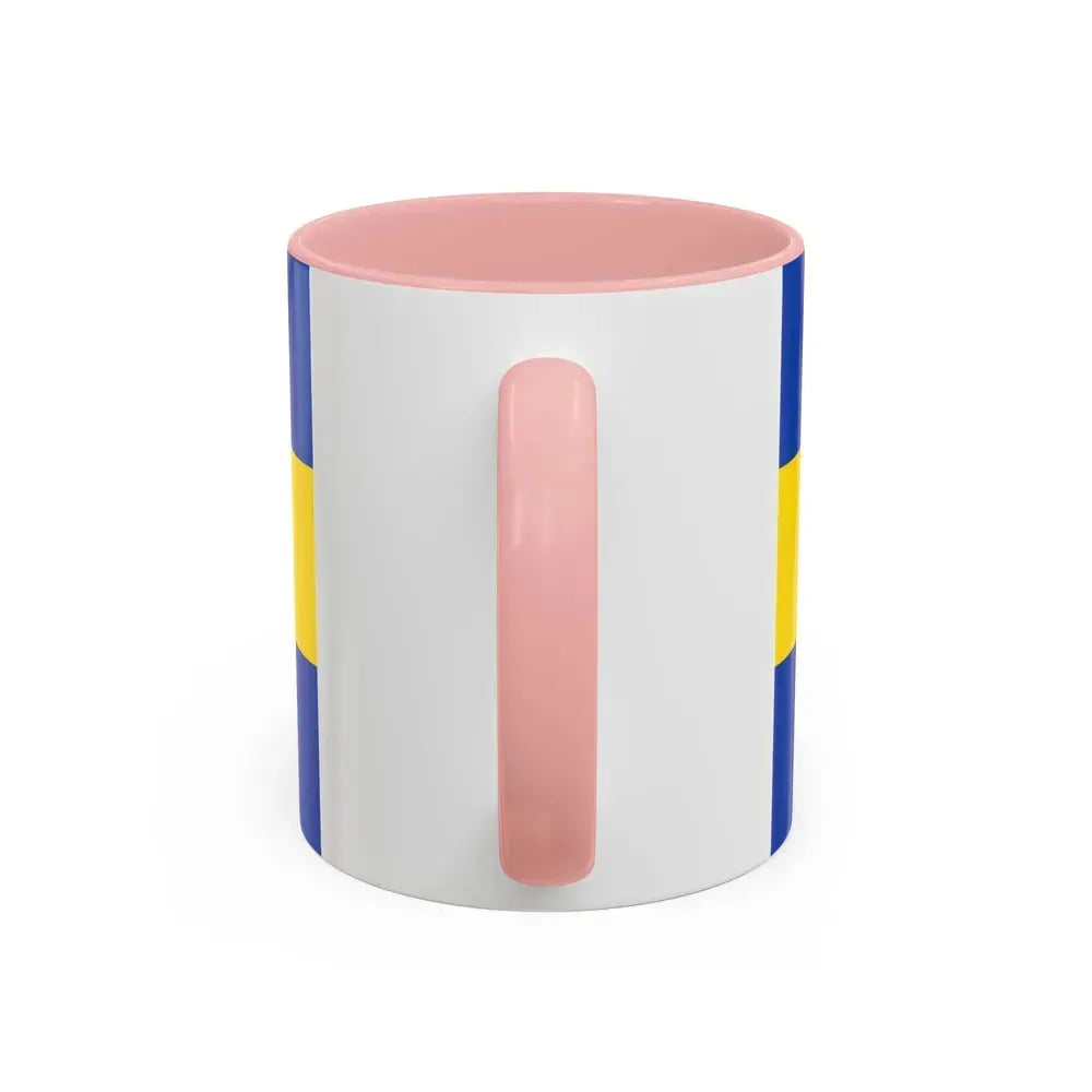 Flag of Helmstedt Germany - Accent Coffee Mug - Go Mug Yourself