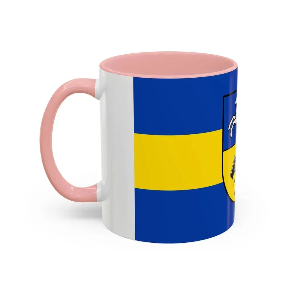 Flag of Helmstedt Germany - Accent Coffee Mug - Go Mug Yourself
