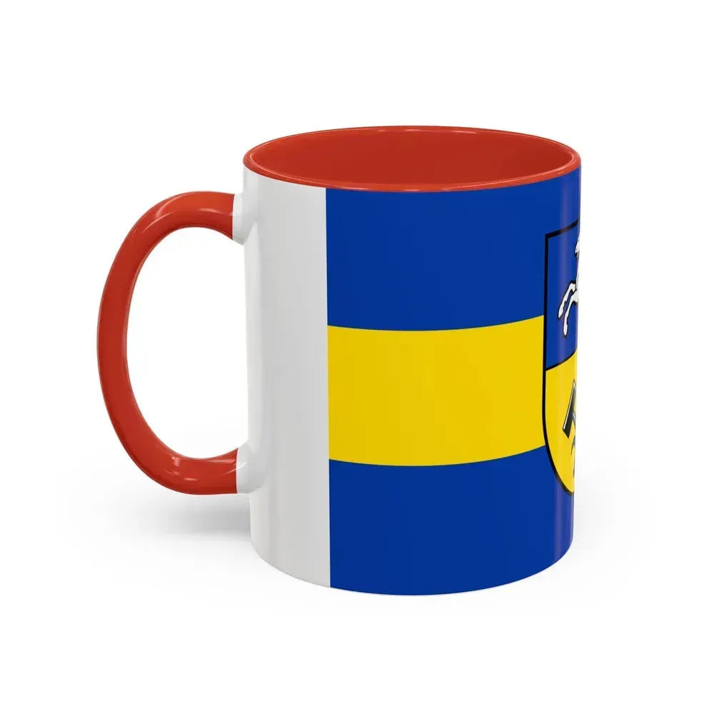 Flag of Helmstedt Germany - Accent Coffee Mug - Go Mug Yourself