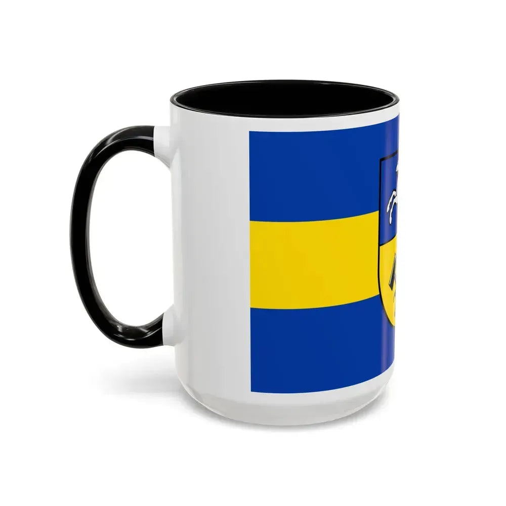 Flag of Helmstedt Germany - Accent Coffee Mug - Go Mug Yourself