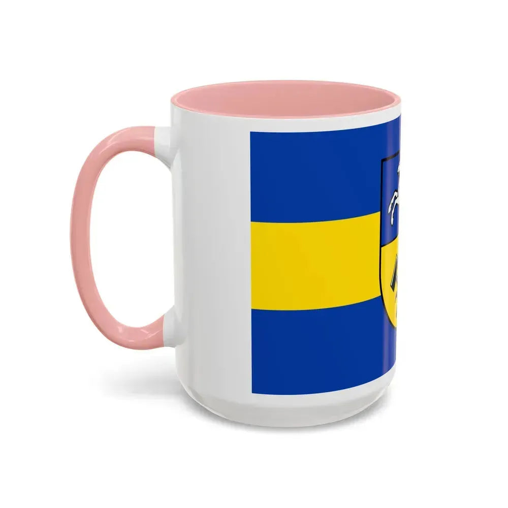 Flag of Helmstedt Germany - Accent Coffee Mug - Go Mug Yourself