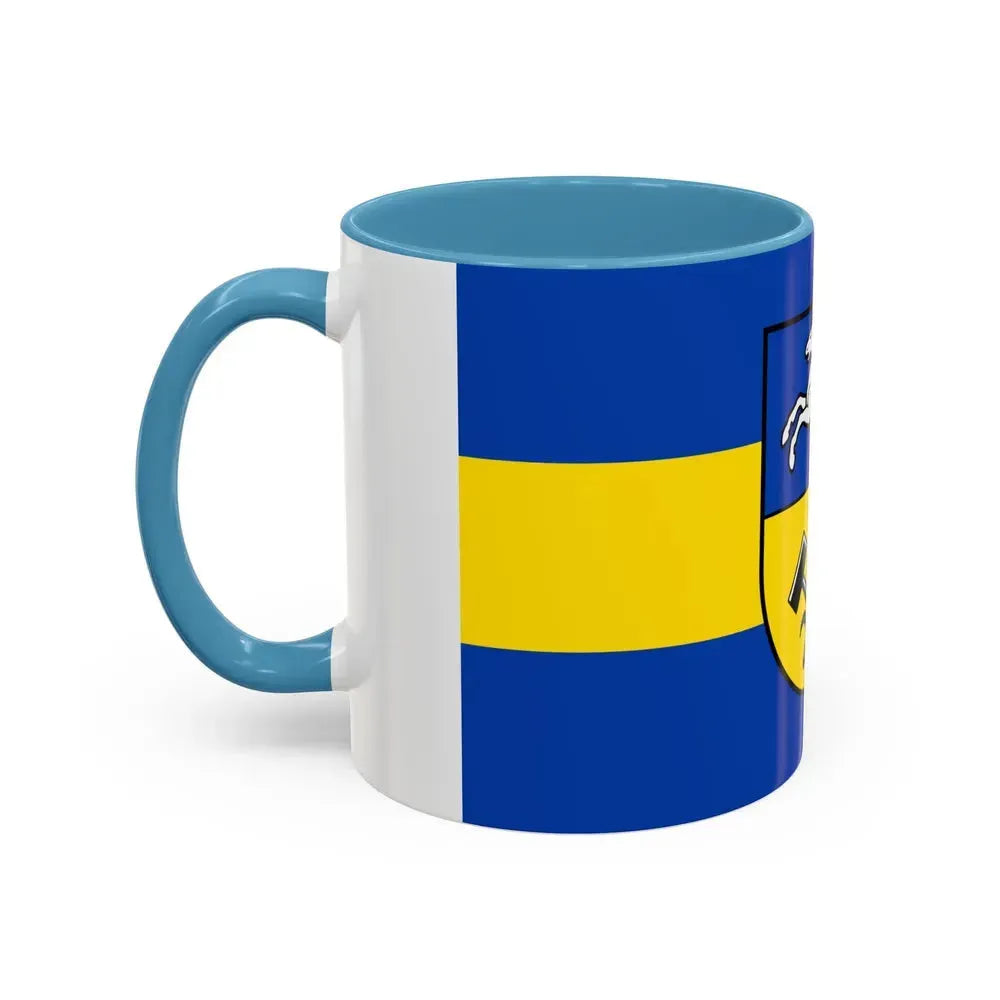 Flag of Helmstedt Germany - Accent Coffee Mug - Go Mug Yourself